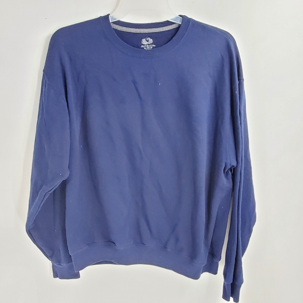 FRUIT OF THE LOOM mens XL pull over Sweatshirt